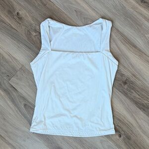 Qinsen Women’s Square Neck Tank Top XL